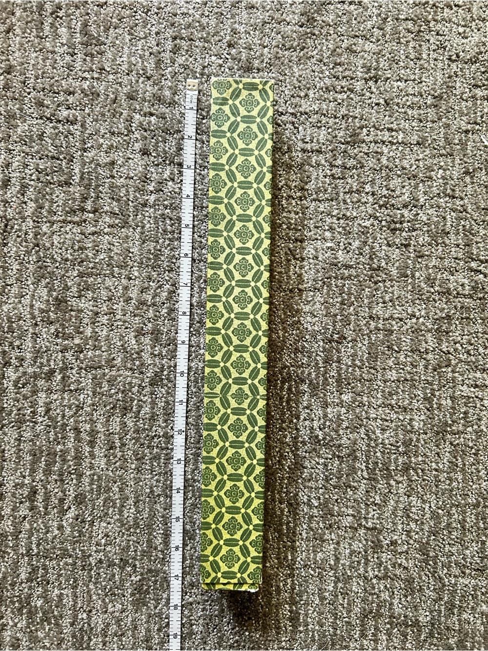Vintage Japanese Paper Wrapped Box for Scroll/Chopsticks